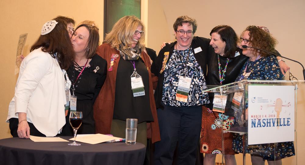 Women laughing together