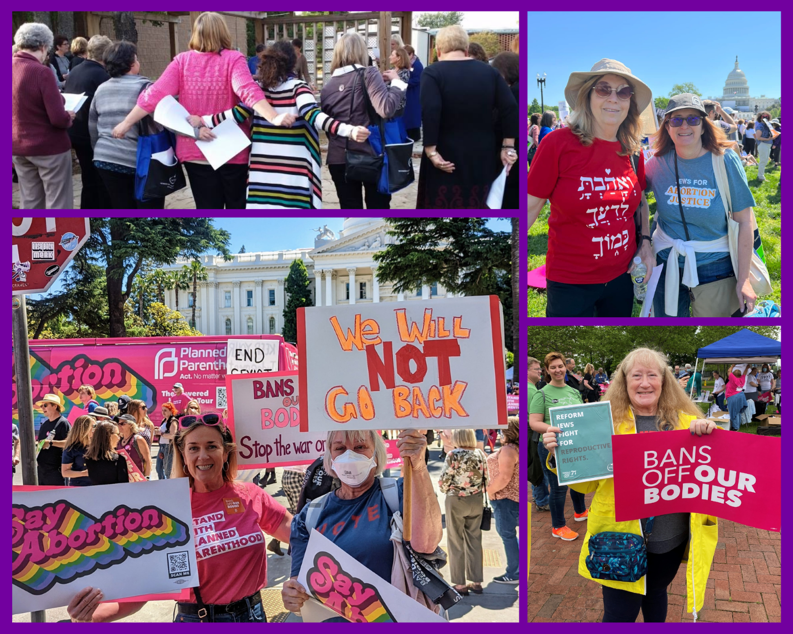 Photos from abortion access rallies